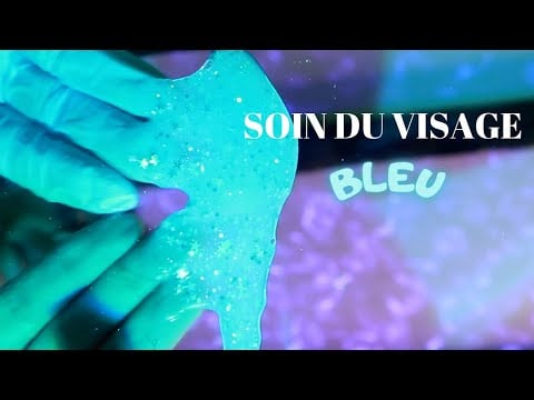 💤 SOIN DU VISAGE BLEU - extrêmement relaxant et immersif (vitre)