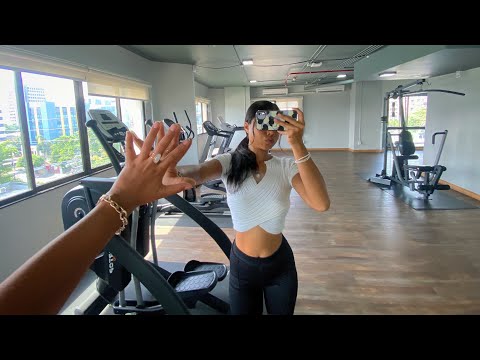 FAST  ASMR AT THE GYM NO TALKING, ASMR IN PUBLIC