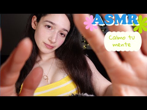 ASMR RELAJANTE PARA CALMAR LA MENTE Y DORMIR PROFUNDAMENTE❤️‍🩹  (Fluffy mic)