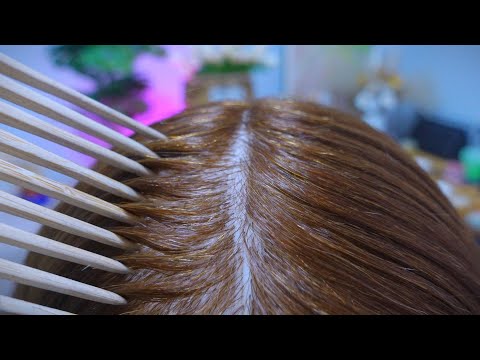 Indulge in Pure Bliss: First-Person Hair Brushing & Scalp Massage Experience!