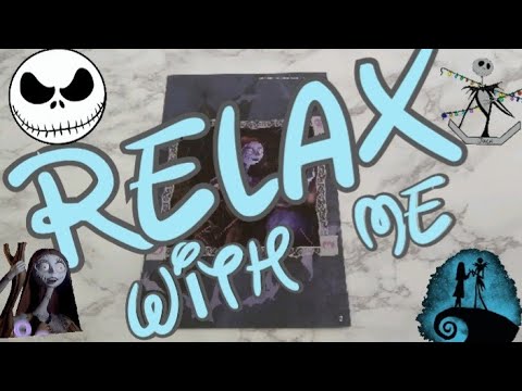 LO-FI ASMR TRIGGERS: THE NIGHTMARE BEFORE CHRISTMAS 🎄"SALLY" STICKER PUZZLE (Story) #100