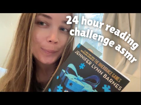 ASMR 📚 24 Hour Reading Challenge (chatty, lofi vlog style) (kind of fail? lol)