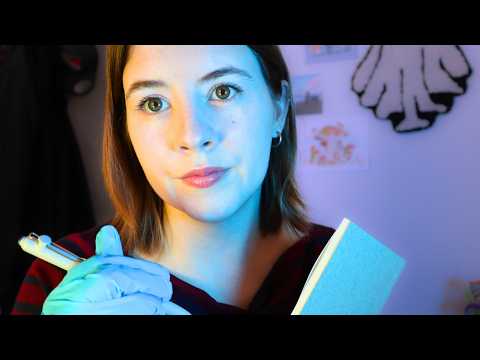 ASMR First Cranial Nerve Exam in a Year! (Soft Spoken, Medical)