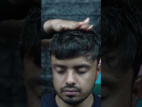 ASMR Indian Lady Barber Ear And Head Massage #shorts