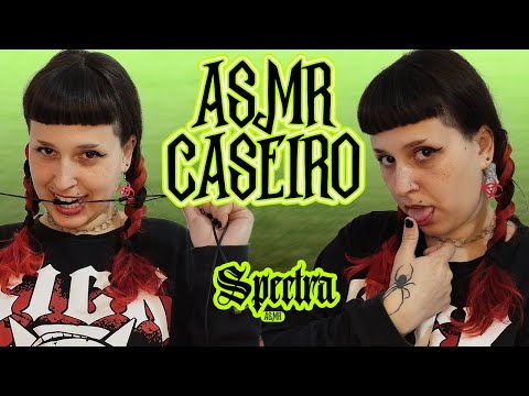 ASMR CASEIRINHO PARA QUEM PRECISA DORMIR URGENTE (mouth sounds, tapping, comendo mic, escova)