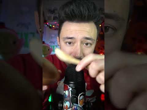 I give you ASMR Tingles with Wood Spoon Eating!