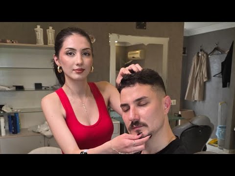 💈THIS IS WHY PEOPLE LOVE BARBERSHOP ASMR 😮‍💨 SOAP GRATING, FOAMY SCALP, FACE, EAR MASSAGE & COMBING
