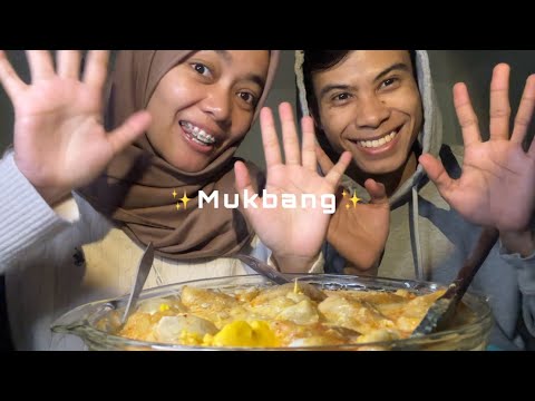 ASMR Mukbang || Day 1 Mukbang with 🤵🤣