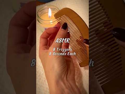 Quick changing triggers, 8 triggers, 8 seconds each ⏳ #asmrnotalking #asmr