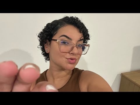 ASMR: CASEIRINHO FAST (Tapping em objetos da minha casa, sons de boca) 