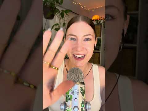 putting under eye mask on you #asmr #asmrsounds