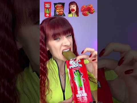 🌶️ ASMR Eating Only Spicy Food #mukbang #eating