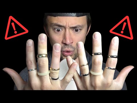 ⚠️ ATTENTION! Male ASMRtist uses Rings for the FIRST TIME this ENTIRE VIDEO!