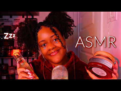 ASMR- distracting your mind for sleep 😴🌙✨(for people who are over thinkers ♡)