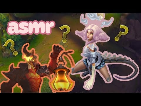 ASMR League of Legends | I've never played these champs before
