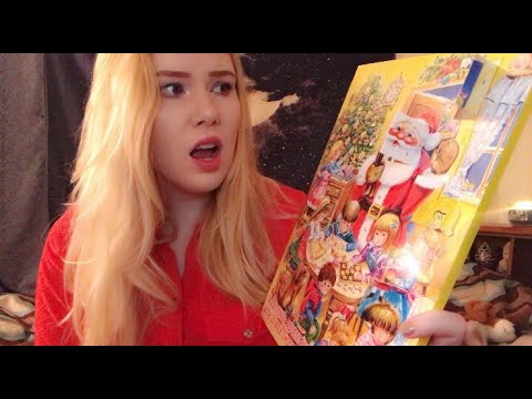 OPENING AN ADVENT CALENDAR (FAIL) *15 Days Of ASMR*