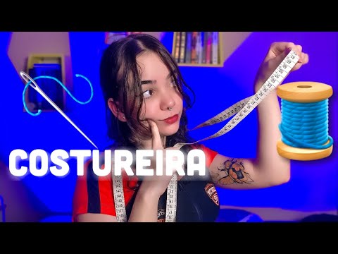 ✨ASMR ROLEPLAY | Ajudante de costureira tirando suas medidas✨