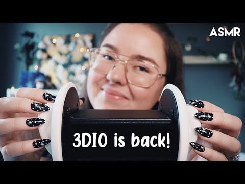 ASMR 3dio:n är tillbaka!! Tapping Scratching Stroking Massage