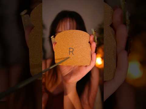 Can you see these letters? #asmr