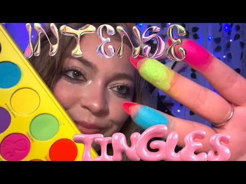 ASMR Spit Painting ✨Intense✨ Mouth Sounds for Sleep 💤🎨