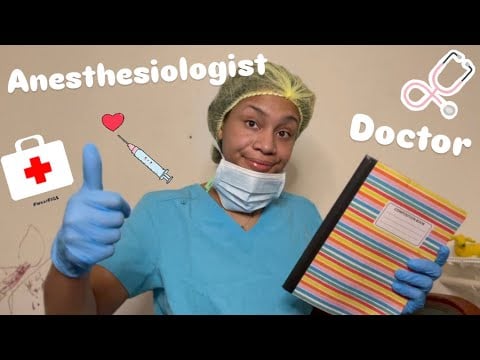 ASMR - Anesthesiologist But The Hospital AC Goes Out (Laci)