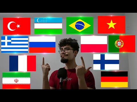 ASMR Counting 1 to 5 in Different Languages(🇷🇺🇺🇿🇫🇮🇵🇱🇹🇷🇧🇷🇩🇪...)
