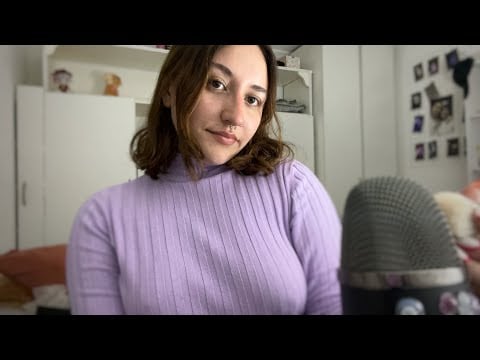 ASMR sonidos cosquillosos (Tapping, Agua, Mouth Sounds) 💜