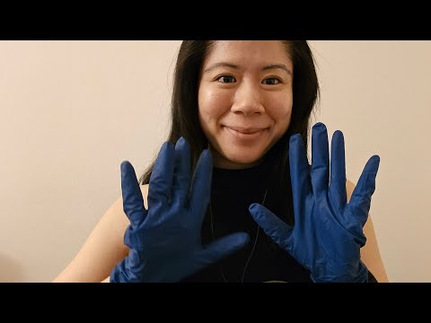 ASMR - Gloves rubbing + Mic brushing 💕🥱💤