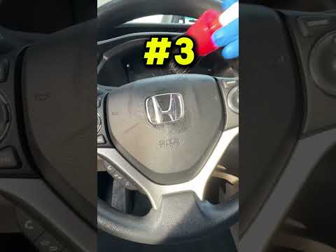 Top 5 dirtiest places in your car…