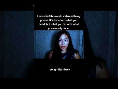 I recorded this music video with my galaxy z flip 🤍