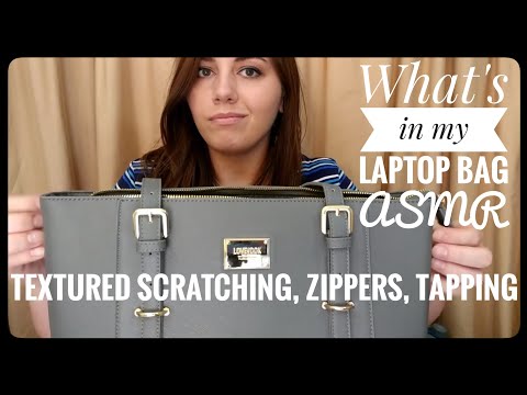 What's in my Laptop Bag ASMR