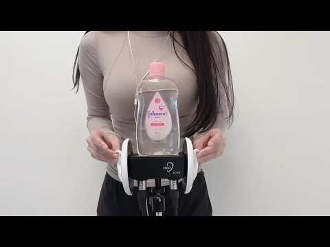 ASMR Ear Massage with Oil hand
