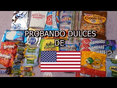 PROBANDO DULCES DE ESTADOS UNIDOS|SOFIWI