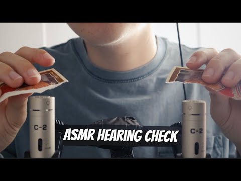 Checking your Hearing ASMR
