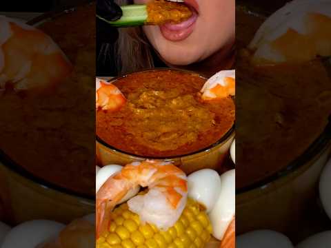 CREAMY SEAFOOD BOIL #asmr #seafoodboil #short
