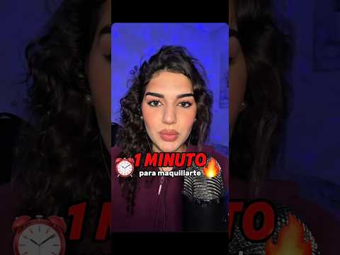 Te Maquillo en 1 MINUTO 🕒‼️ #asmr #roleplay