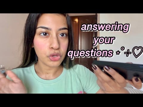 QnA ASMR \\ answering your questions 
