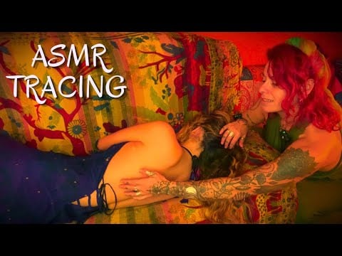Watch This For Tingles 🧡 Soft Spoken ASMR Real Person Back, Neck & Hair Tracing For Relaxing Sleep