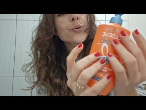 Asmr finalizando meu cabelo 💆🏼‍♀️