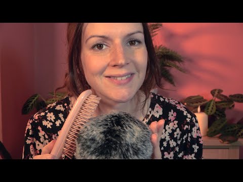 ASMR Fluffy Mic Brushing - So Tingly