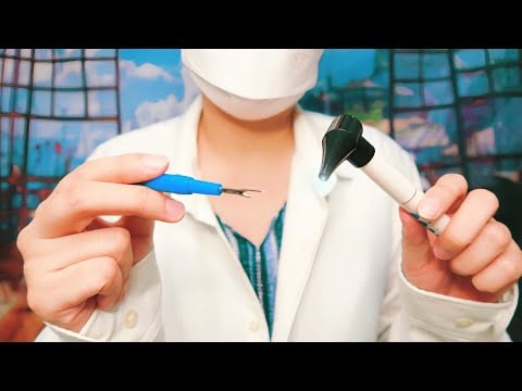 ASMR Detailed Eardrum Repair