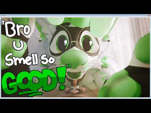 [3DIO Furry ASMR] Your Roommate Discovers Your New Smell... And LOVES it! | Sniffing | Praise | Lick