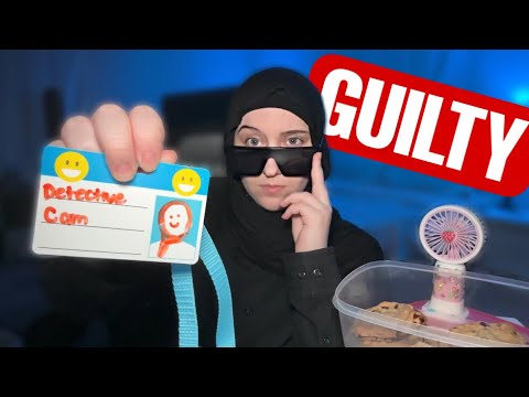 ASMR Detective Interrogates You 🤨