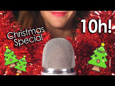 [ASMR Christmas Special] 🎄 10 Hours Deep Brain Scratching (No Talking) 😍