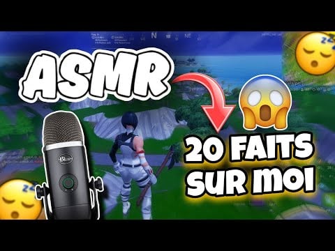 ASMR Français • 20 FAITS INSOLITES sur MOI 😴💤 (Chuchotements très proche du micro pour t'endormir 💫)