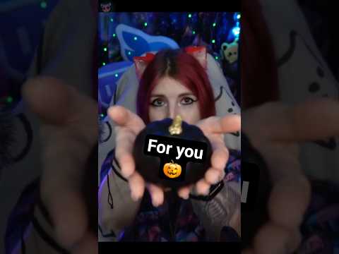 Care for a pumpkin #ASMR #tingles