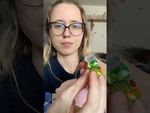Sticky Adhesive Gem Sounds ASMR #asmr #shorts