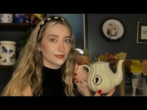 ASMR | Cozy Cafe in the Rain 🌧️ 🍁| Blissful Breaks