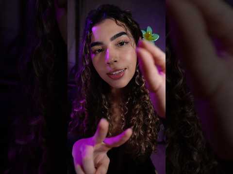 ASMR mouth sounds + hand movements (no talking) 💜 #asmr #shorts