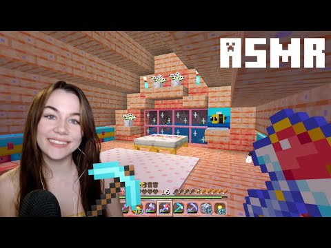 ASMR Super Cute Minecraft Survival | Whispered and Soft Spoken | Part 6